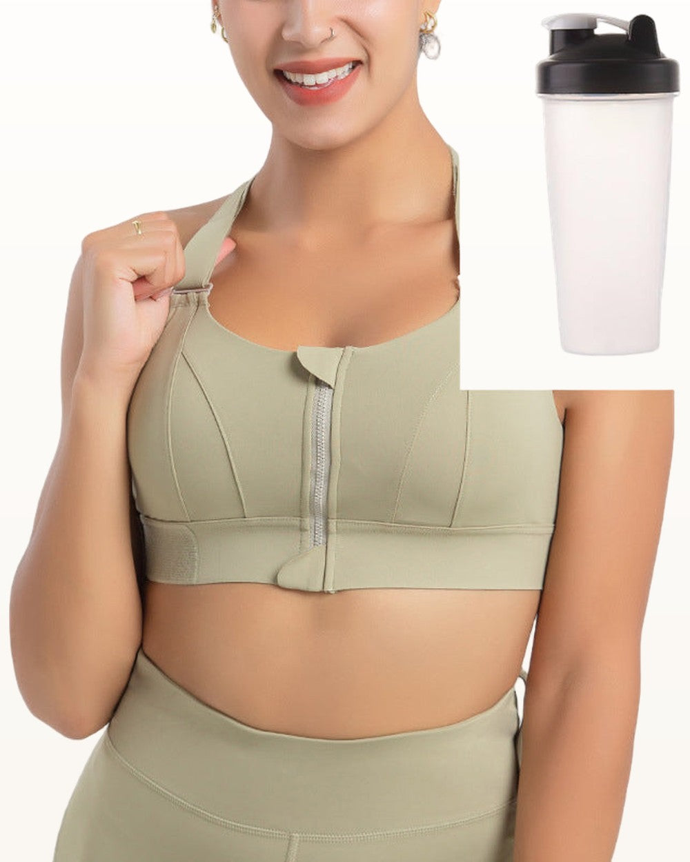 Zip Bra